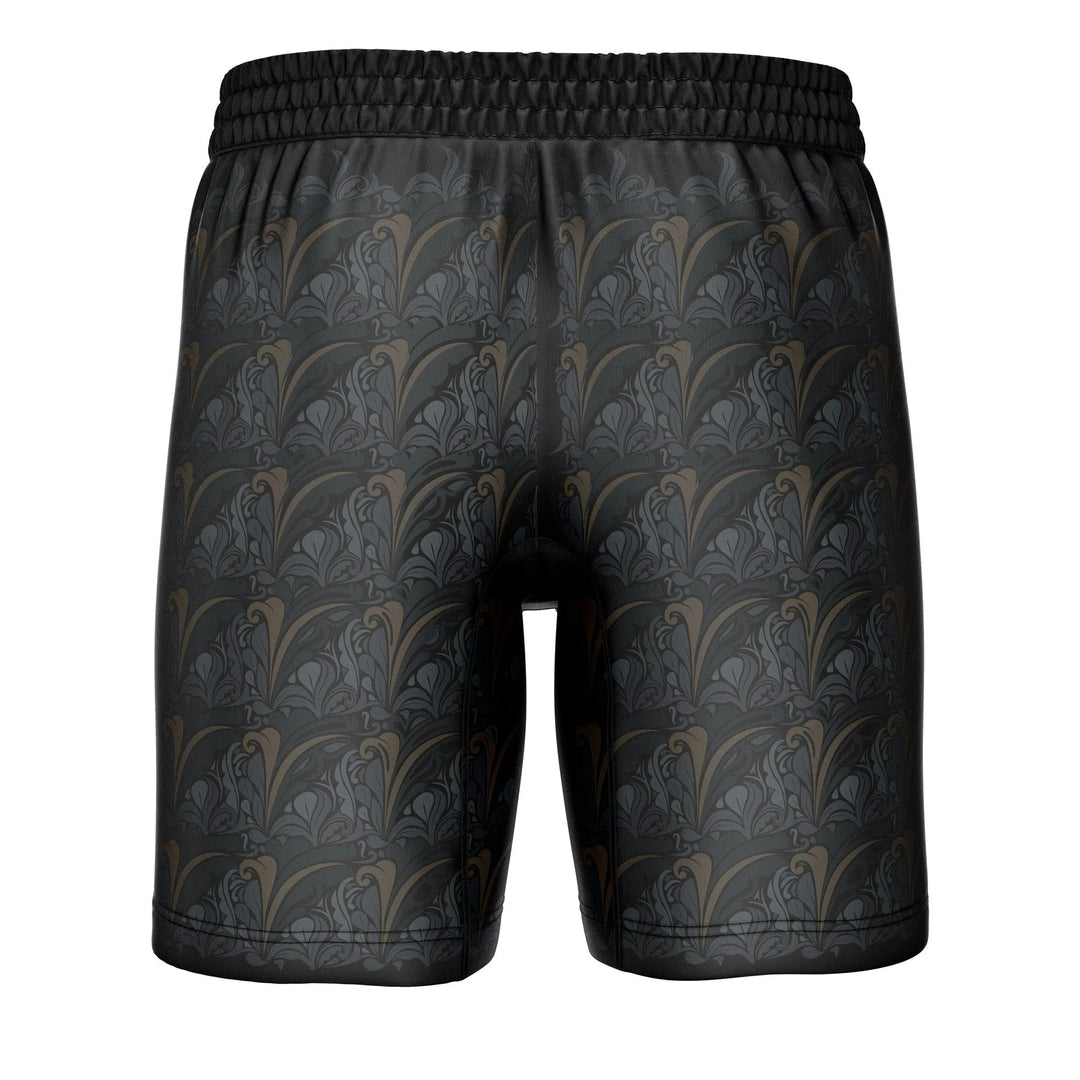 Golden Black Performance Training Shorts - Training Shorts | Combatra