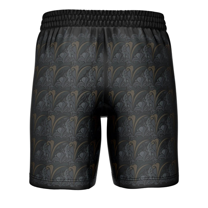 Golden Black Performance Training Shorts - Training Shorts | Combatra