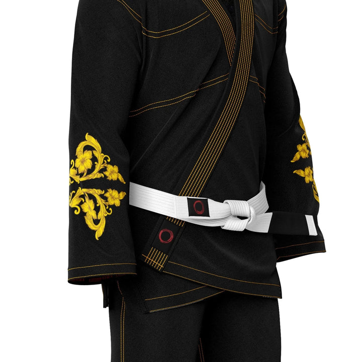 Golden Black Premium Brazilian Jiu Jitsu Gi - Premium Gi | Combatra