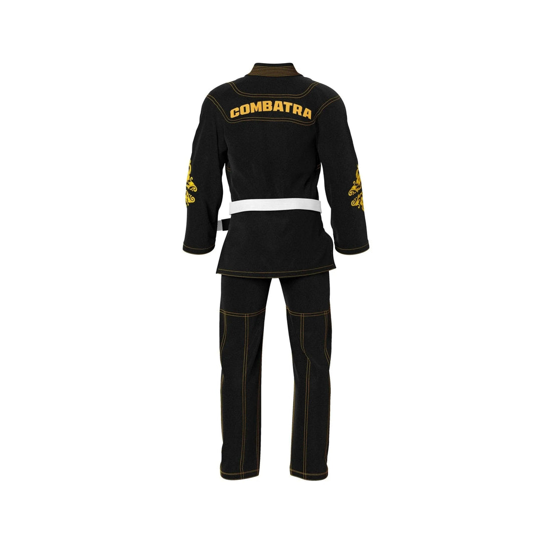 Golden Black Premium Brazilian Jiu Jitsu Gi - Premium Gi | Combatra