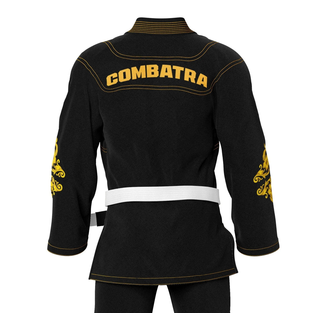 Golden Black Premium Brazilian Jiu Jitsu Gi - Premium Gi | Combatra