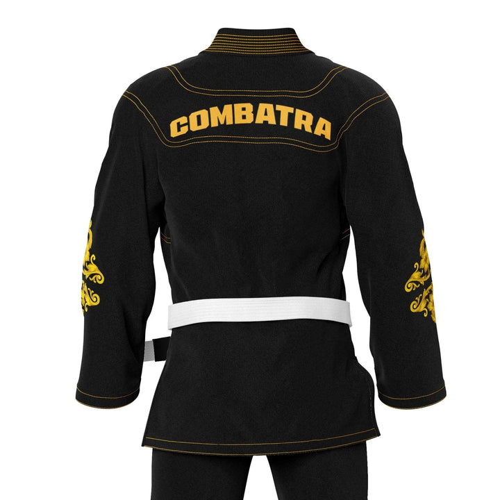 Golden Black Premium Brazilian Jiu Jitsu Gi - Premium Gi | Combatra