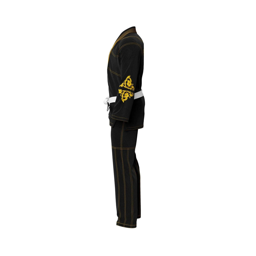 Golden Black Premium Brazilian Jiu Jitsu Gi - Premium Gi | Combatra