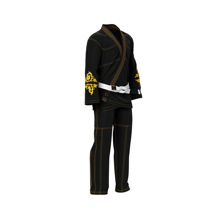 Golden Black Premium Brazilian Jiu Jitsu Gi - Premium Gi | Combatra