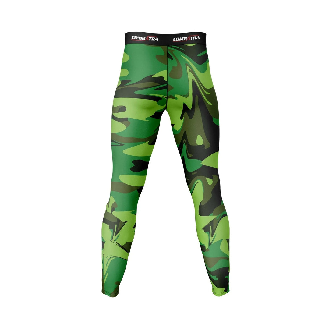 Green Camo Battle Field Compression Pant - Compression Pants | Combatra