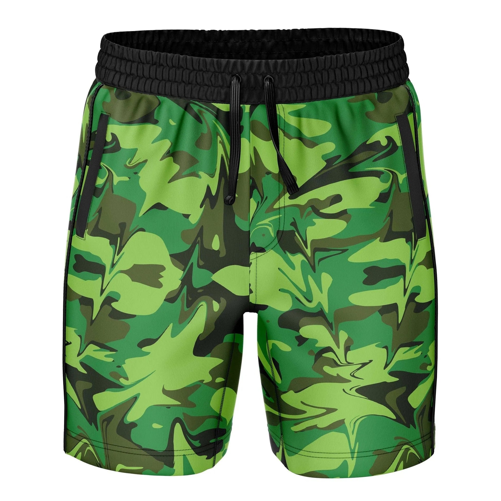 Green camo Battle Field Training Shorts - Training Shorts | Combatra