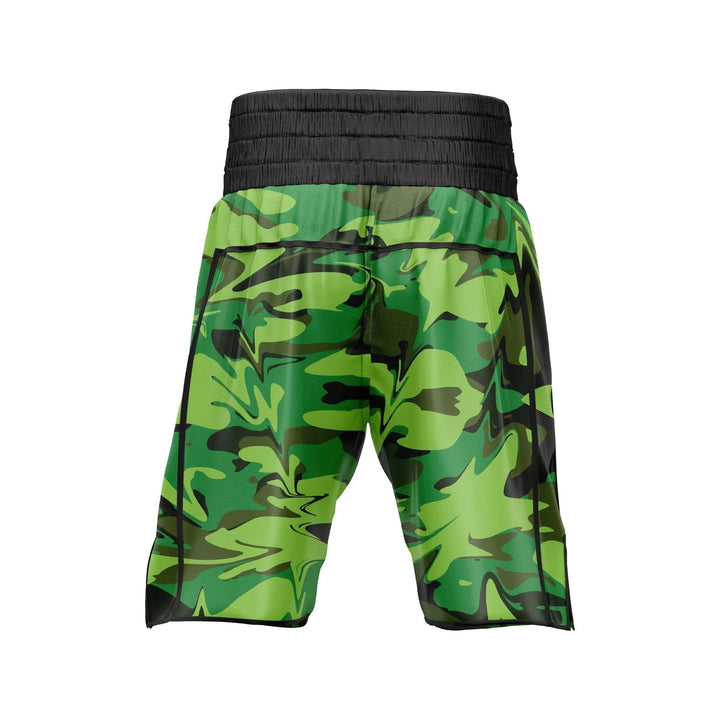 Green Camo Battlefield Boxer short - Boxing Shorts | Combatra