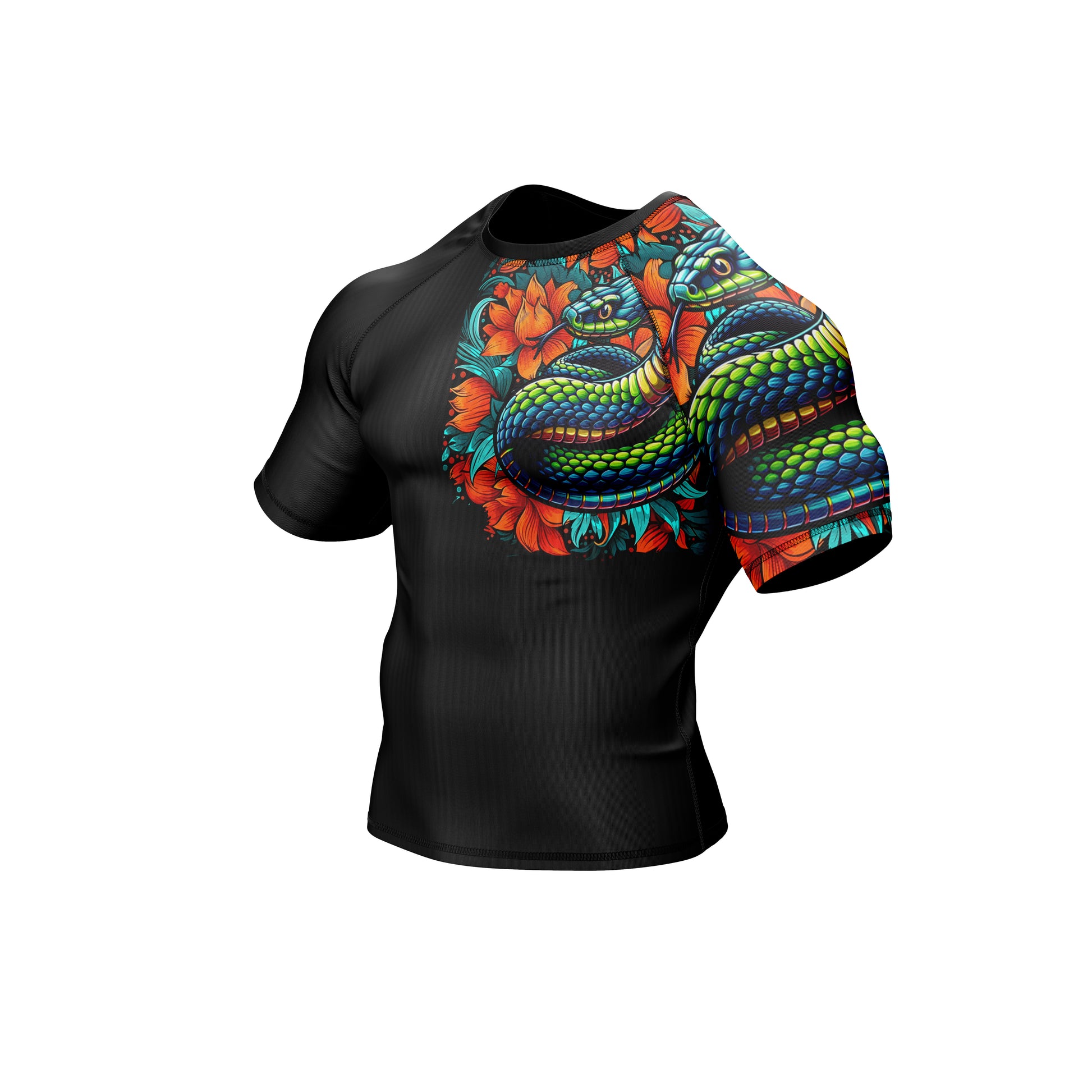 Venom Strike Compression Rash Guard - Combatra
