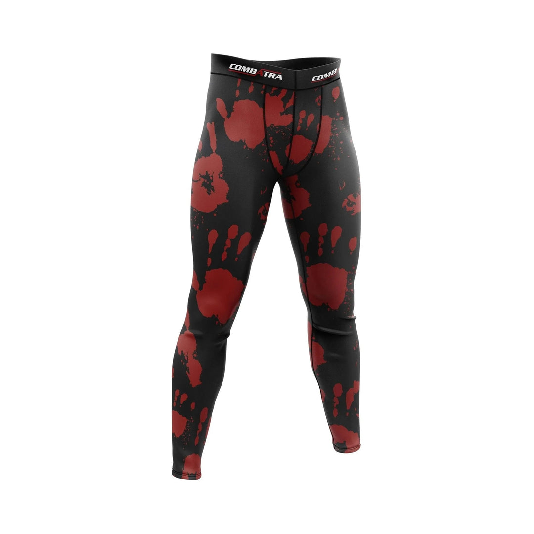 Hand printed Compression Pants - Compression Pants | Combatra