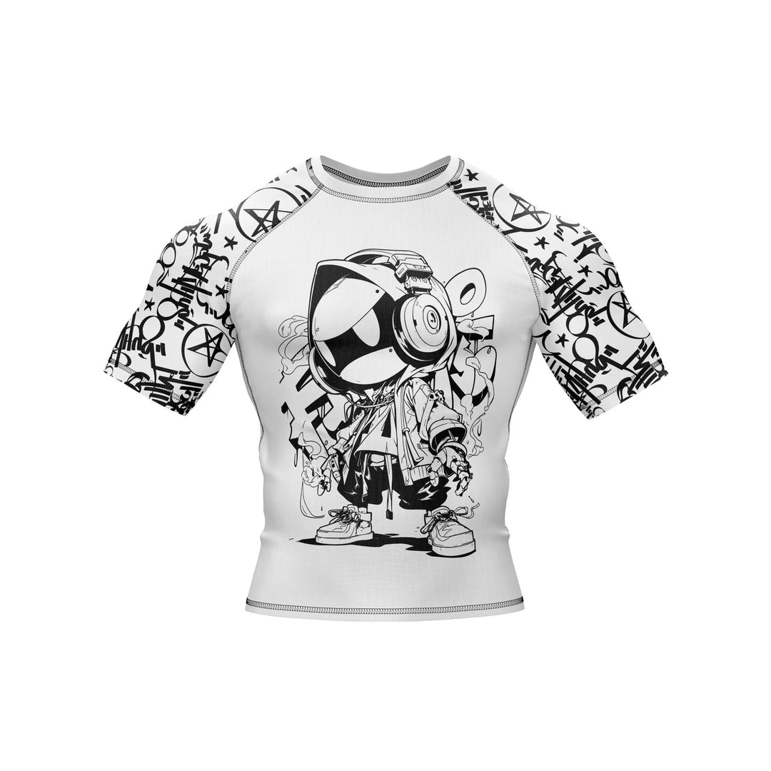 Hip Hop Urban Art Compression Rashguard - Premium Rashguards | Combatra