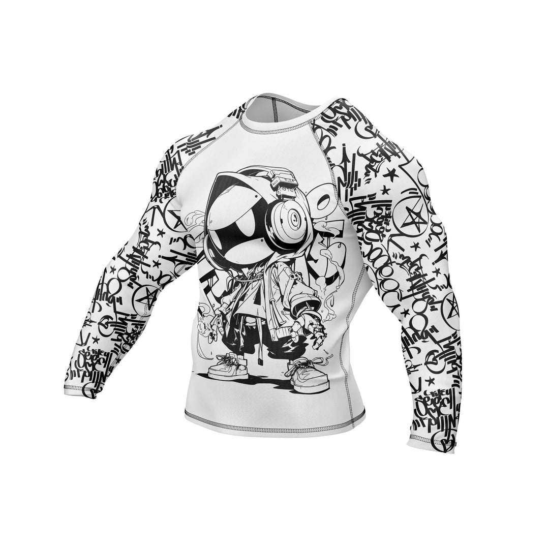 Hip Hop Urban Art Compression Rashguard - Premium Rashguards | Combatra
