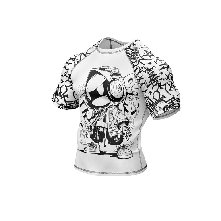 Hip Hop Urban Art Compression Rashguard - Premium Rashguards | Combatra