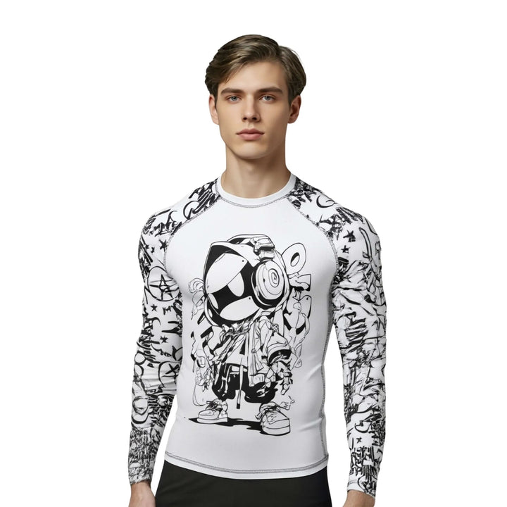 Hip Hop Urban Art Compression Rashguard - Premium Rashguards | Combatra