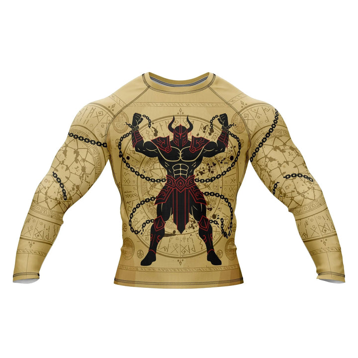 Iron Fighter Compression Rash Guard - Premium Rashguards | Combatra