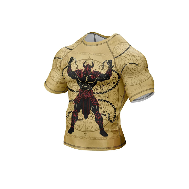 Iron Fighter Compression Rash Guard - Premium Rashguards | Combatra
