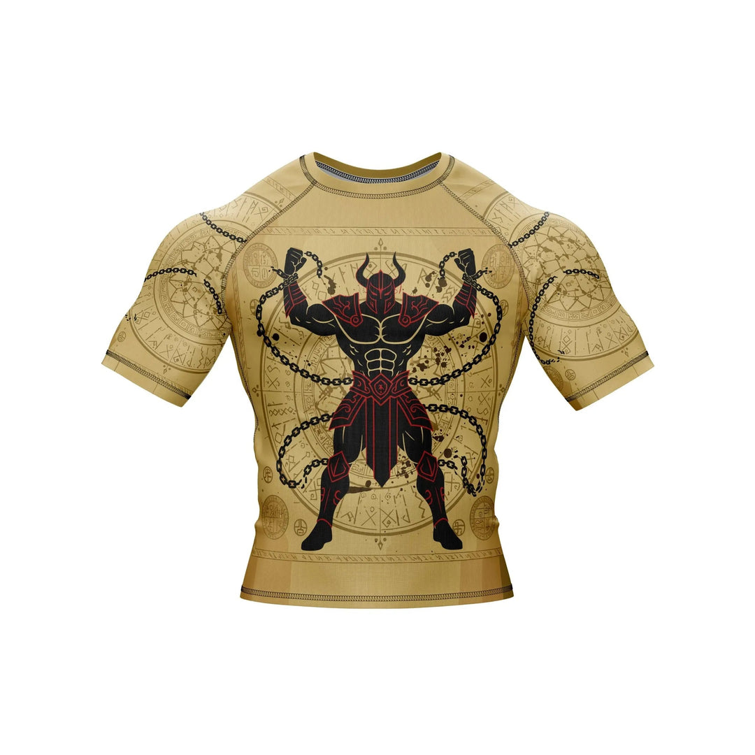 Iron Fighter Compression Rash Guard - Premium Rashguards | Combatra
