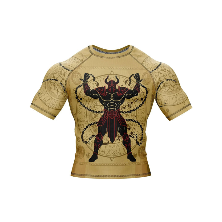 Iron Fighter Compression Rash Guard - Premium Rashguards | Combatra