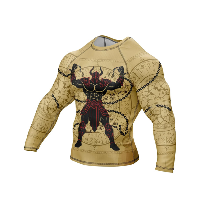 Iron Fighter Compression Rash Guard - Premium Rashguards | Combatra