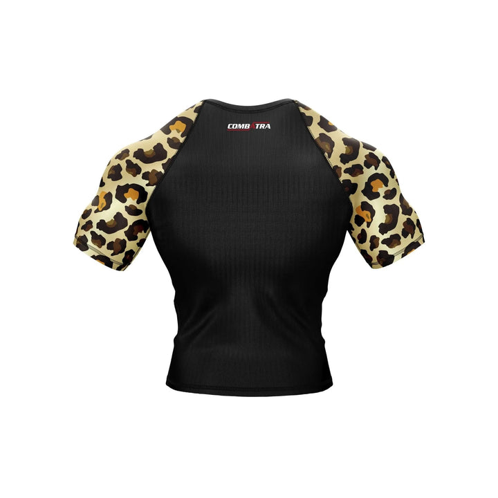 Leopard Rage Compression Rash Guard - Premium Rashguards | Combatra