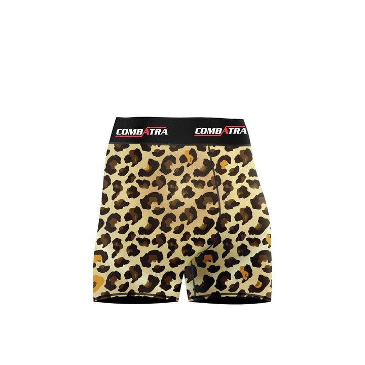 Leopard Rage Women’s Compression Shorts - Combat Shorts - Compression Shorts | Combatra