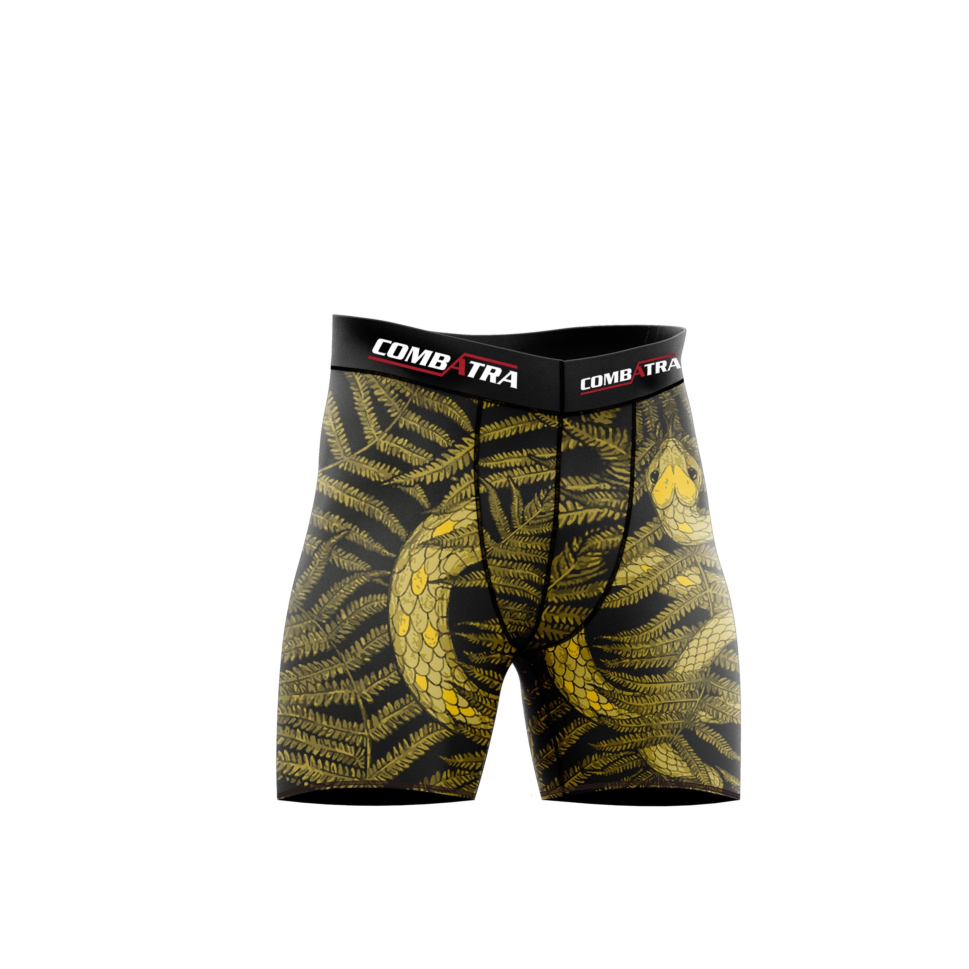 Abstract Snake Fury Compression Shorts - Combatra