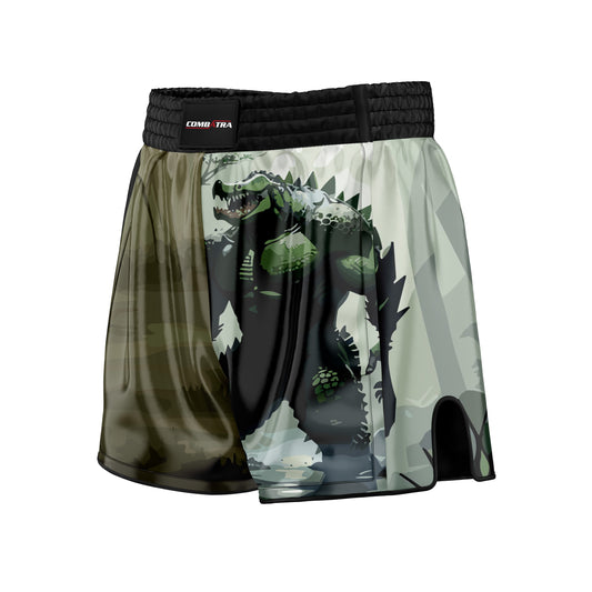 Camo Beast Muay Thai Shorts - Combatra