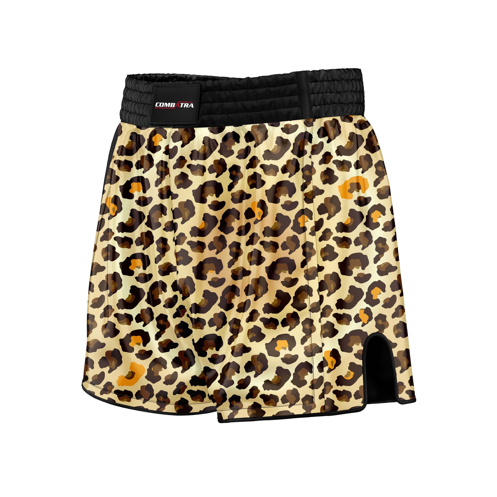 Leopard Rage Muay Thai Shorts - Combatra