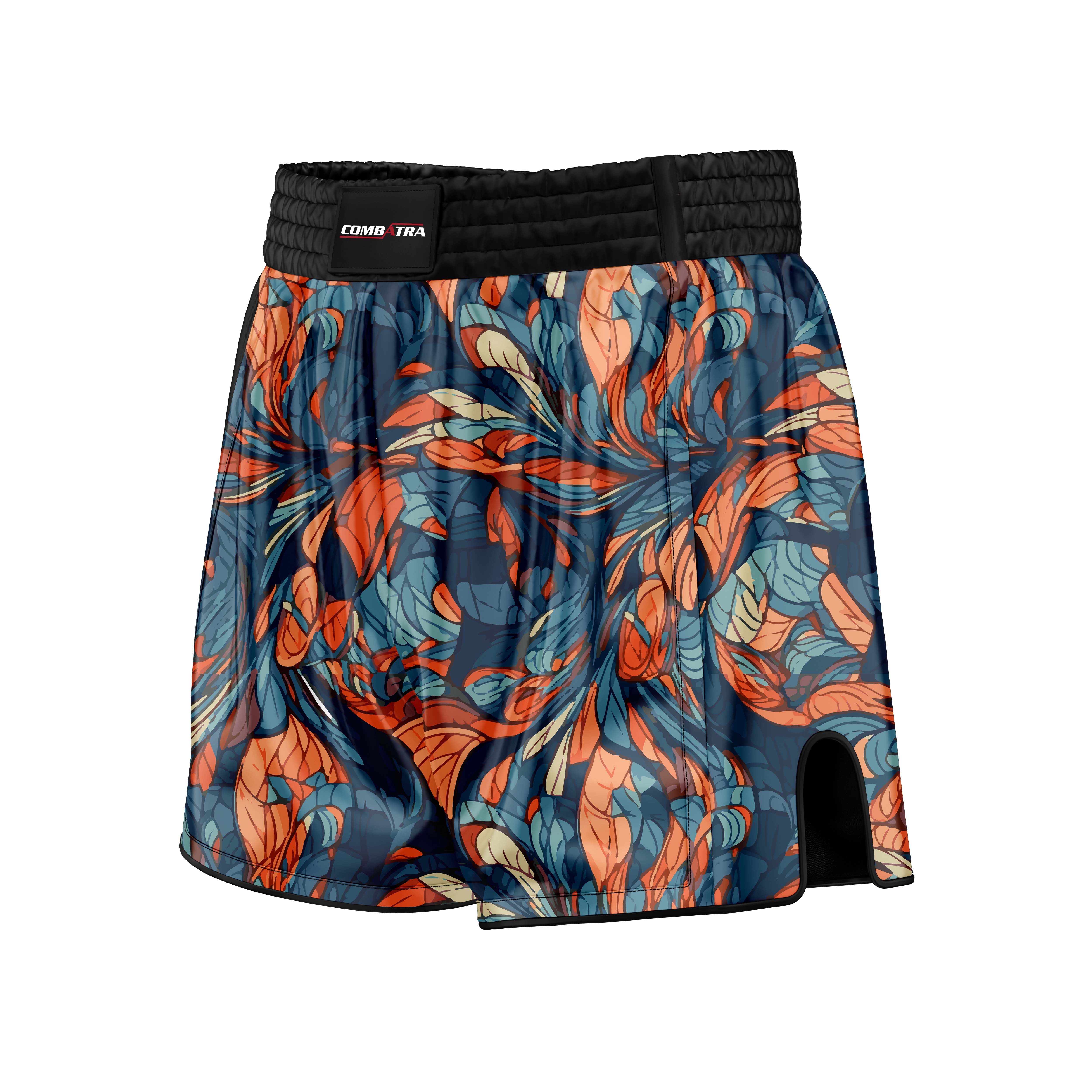 Feather Design Muay Thai Shorts