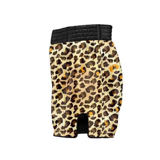 Leopard Rage Muay Thai Shorts - Combatra