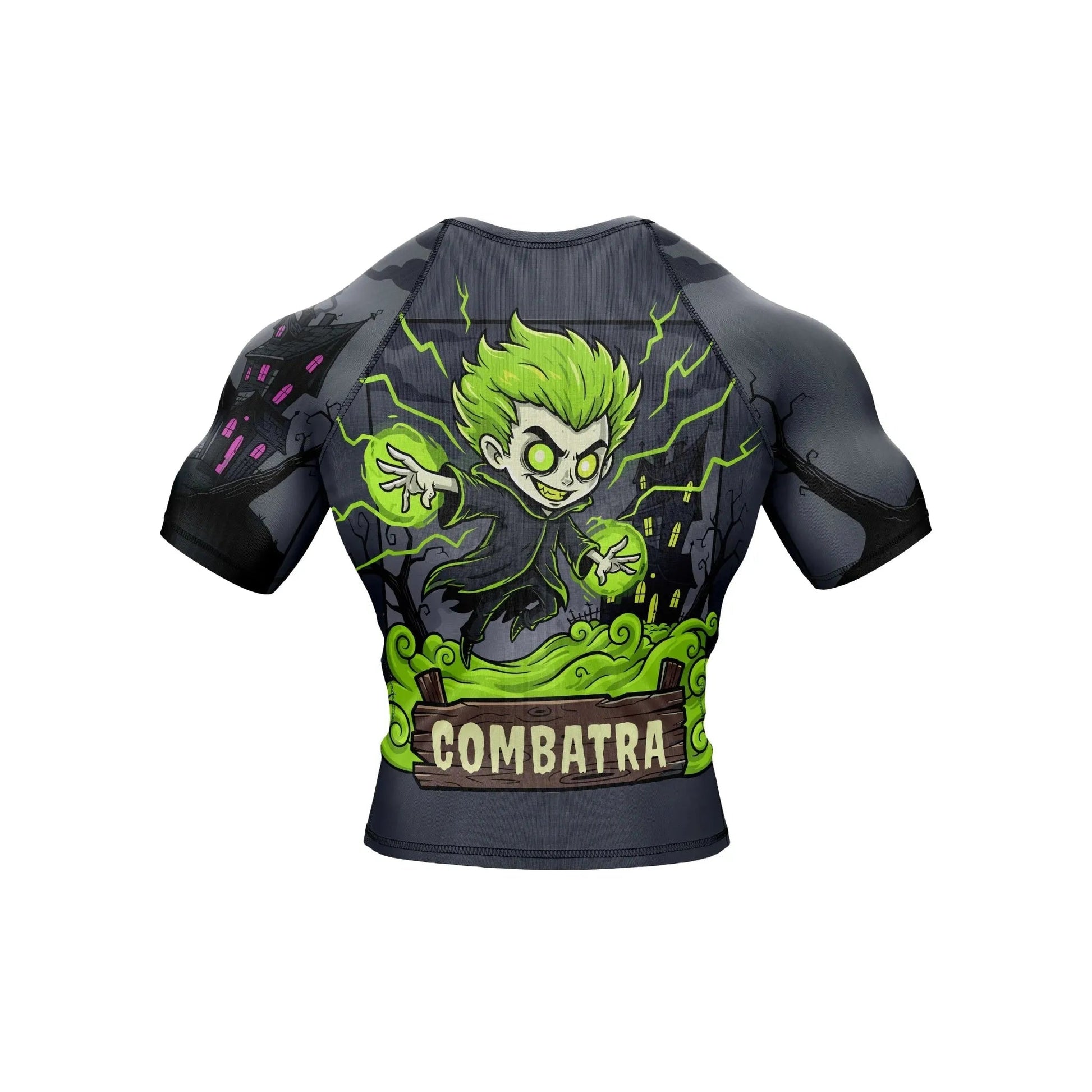 Neon Evil Energy Compression Rash Guard - Premium Rashguards | Combatra