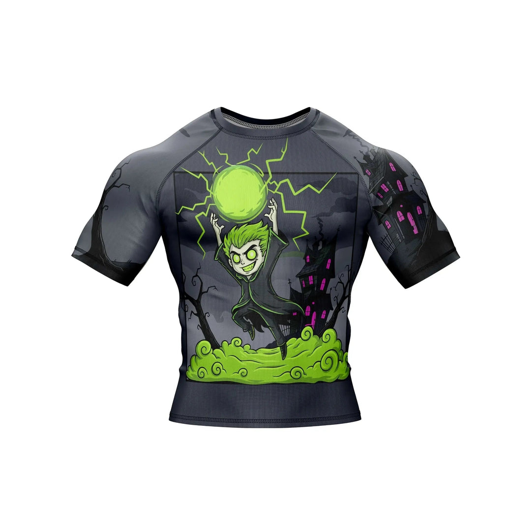 Neon Evil Energy Compression Rash Guard - Premium Rashguards | Combatra