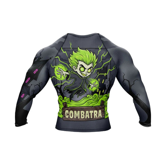 Neon Evil Energy Compression Rash Guard - Premium Rashguards | Combatra