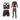 Abstract Red Camo Compression Rash Guard For Women