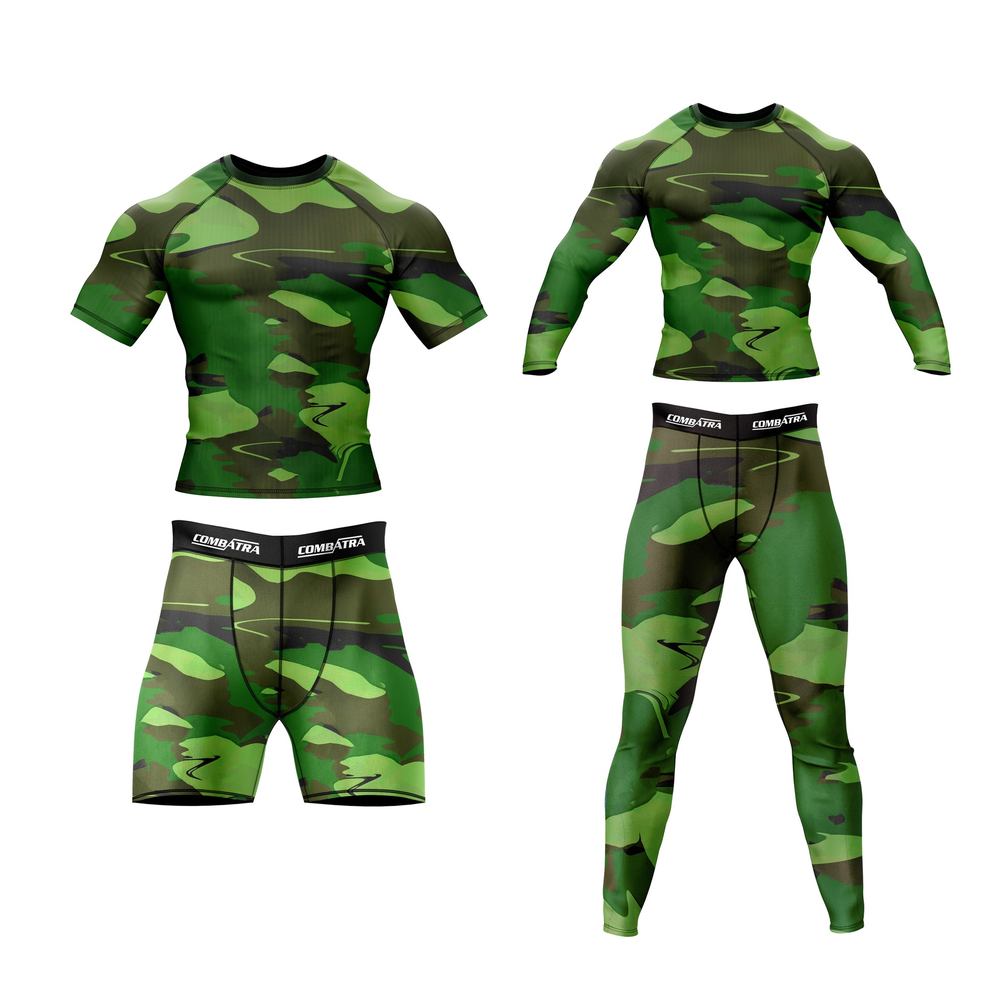 Camo Battle field  Compression Shorts - Combatra
