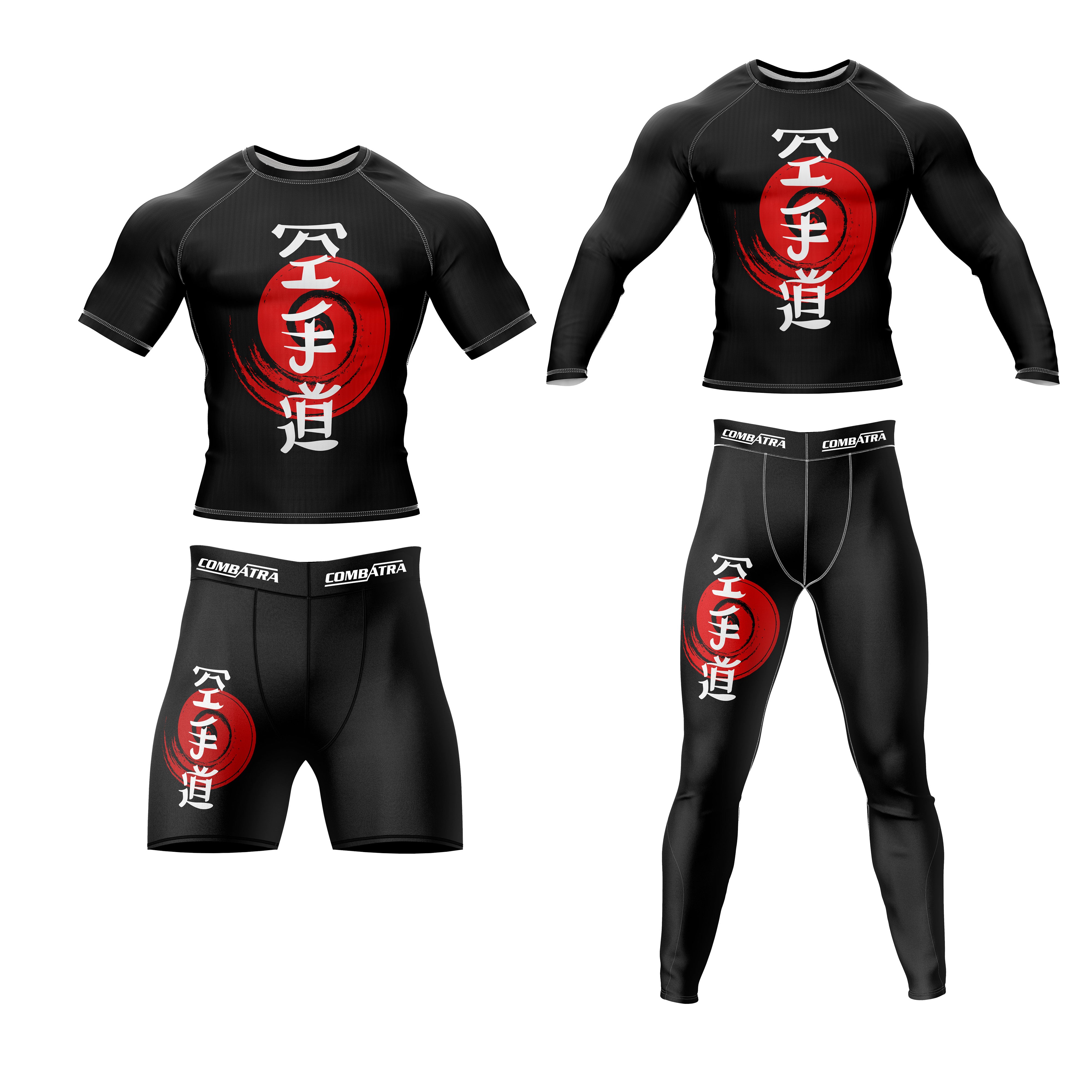 Combatra Black Edition Compression Short.