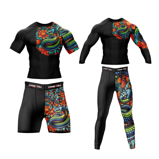 Venom Strike Compression Rash Guard - Combatra