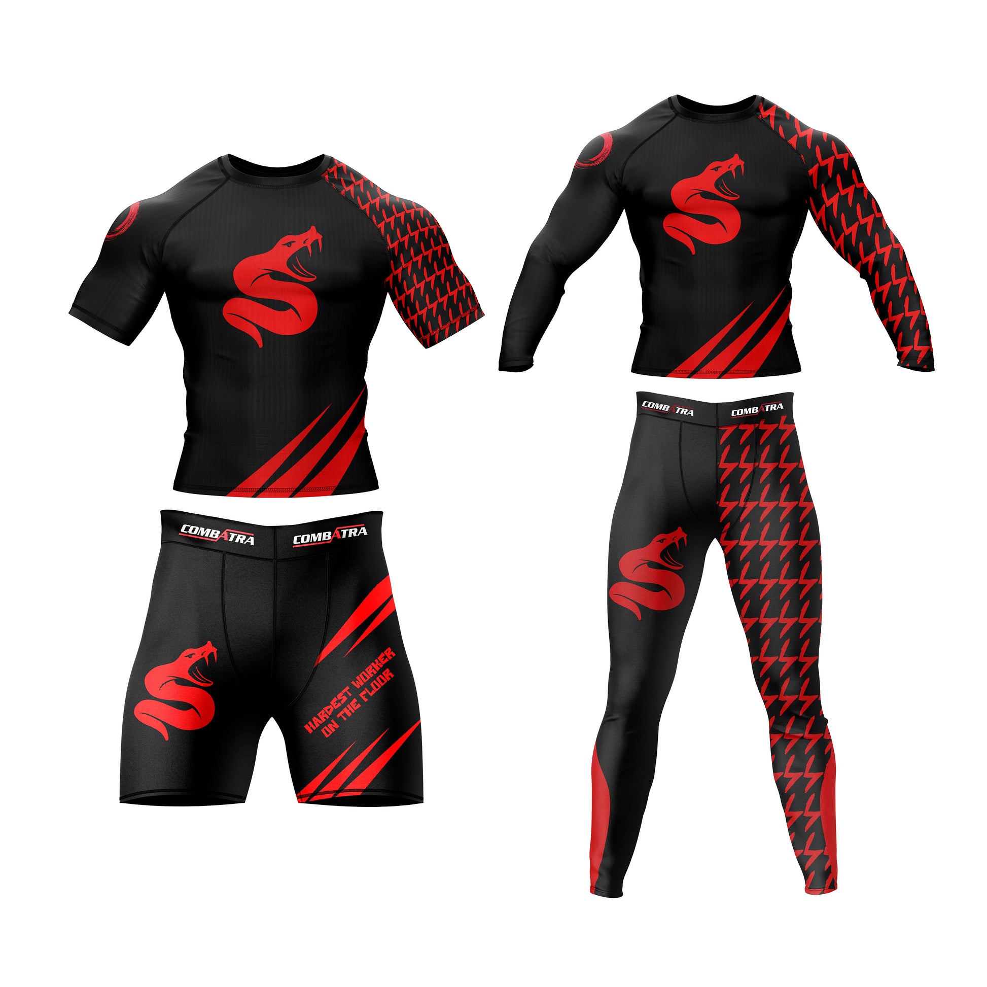 Snake Fury  Compression Rash Guard - Combatra