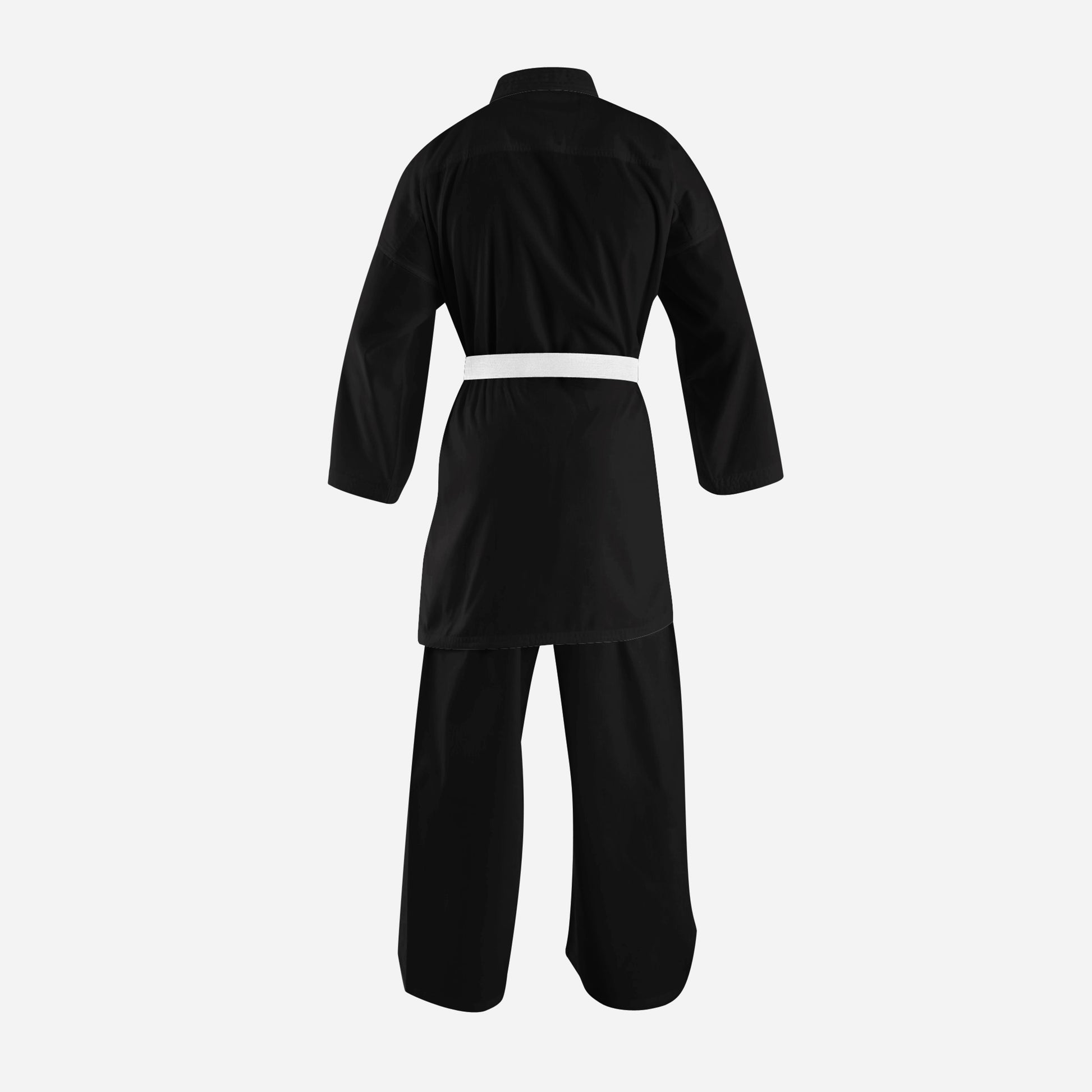 14 oz Durable Black Karate Uniform - Combatra