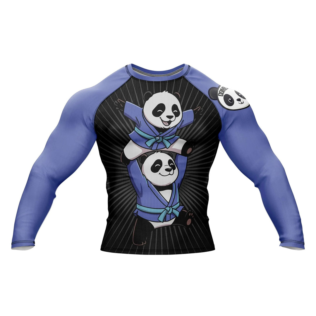 Panda Joy Compression Rash Guard - Premium Rashguards | Combatra