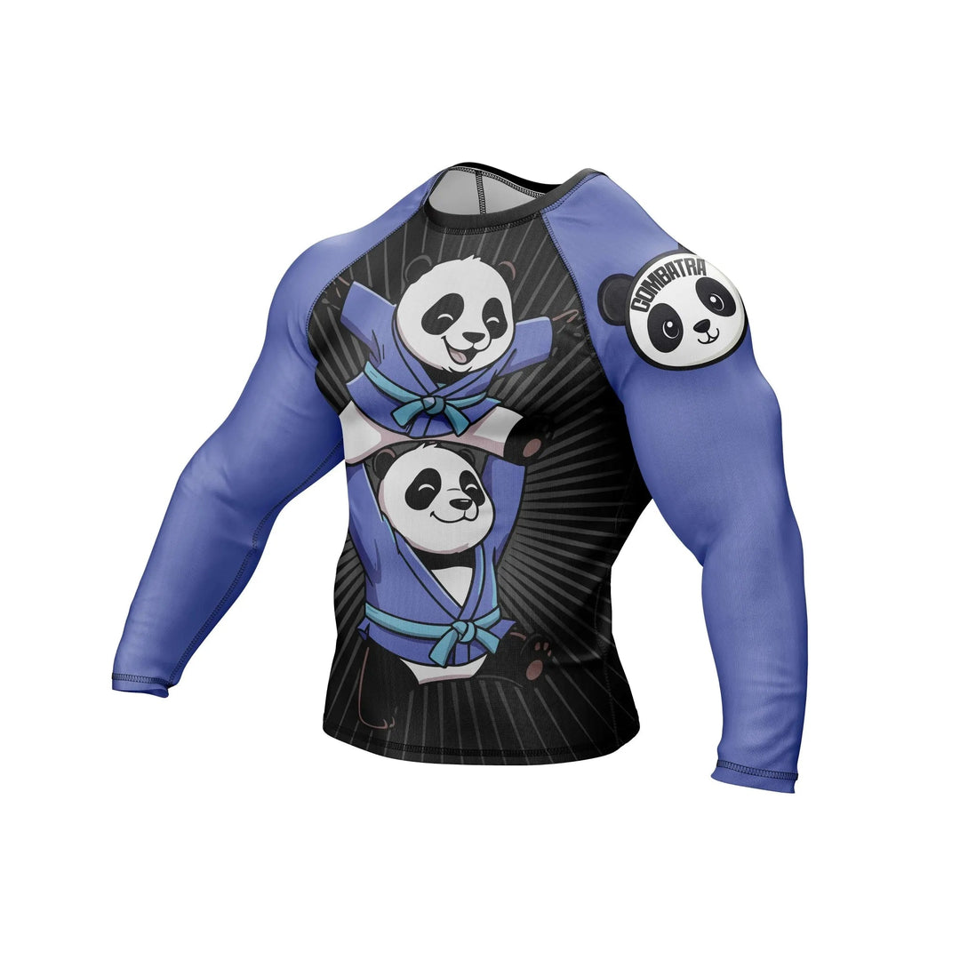 Panda Joy Compression Rash Guard - Premium Rashguards | Combatra