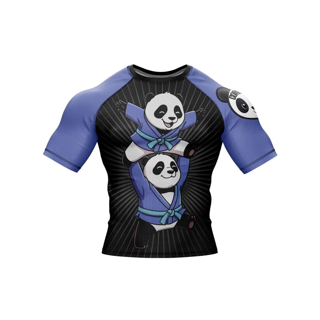 Panda Joy Compression Rash Guard - Premium Rashguards | Combatra