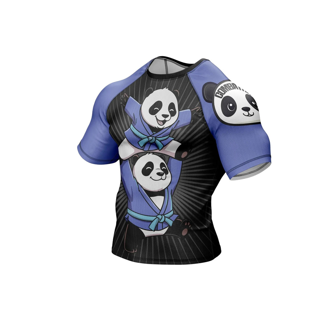 Panda Joy Compression Rash Guard - Premium Rashguards | Combatra