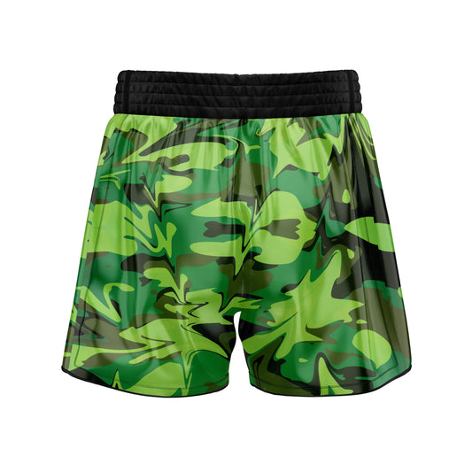 Camo Battlefield  Muay Thai Shorts - Combatra