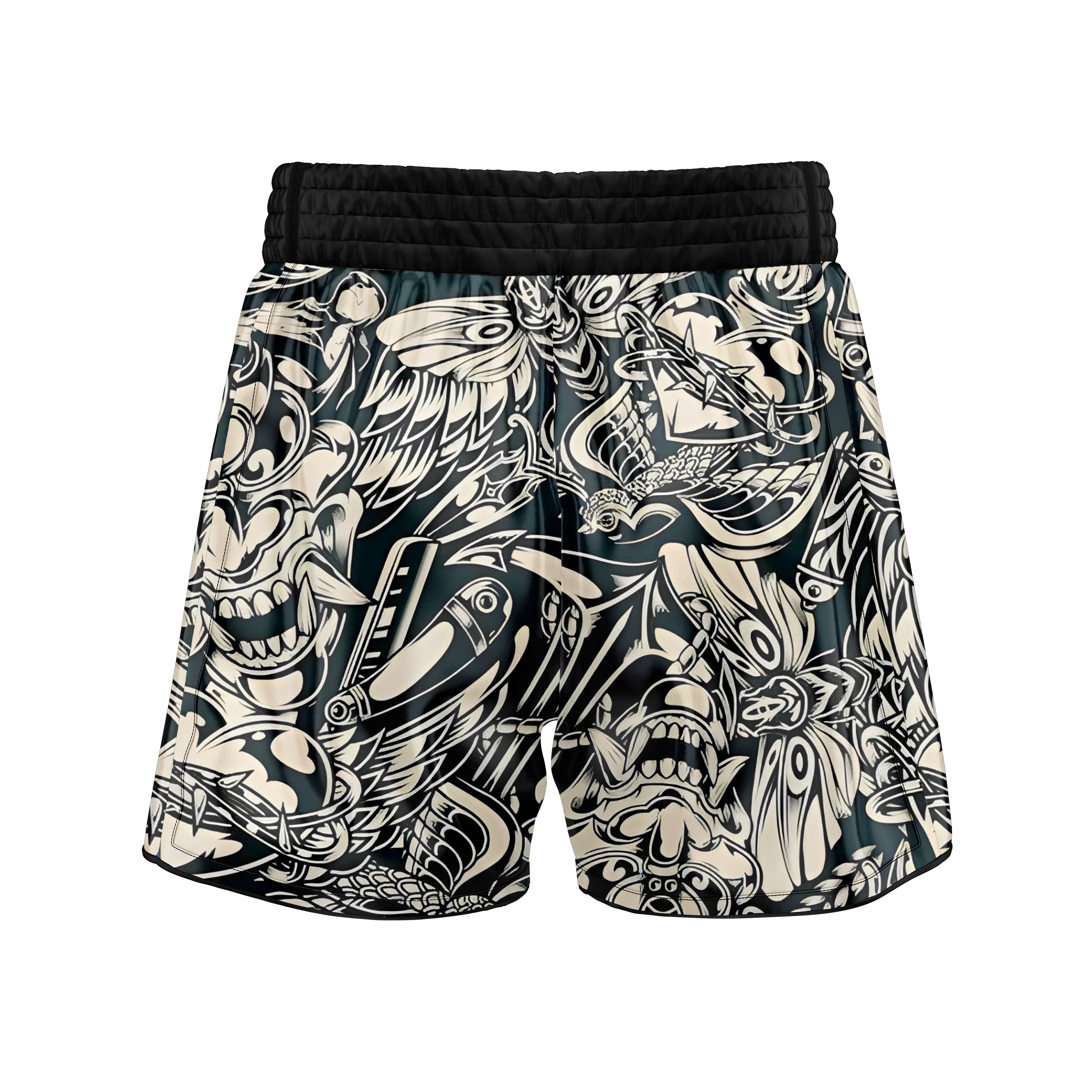 Tattoo Style  Muay Thai Shorts