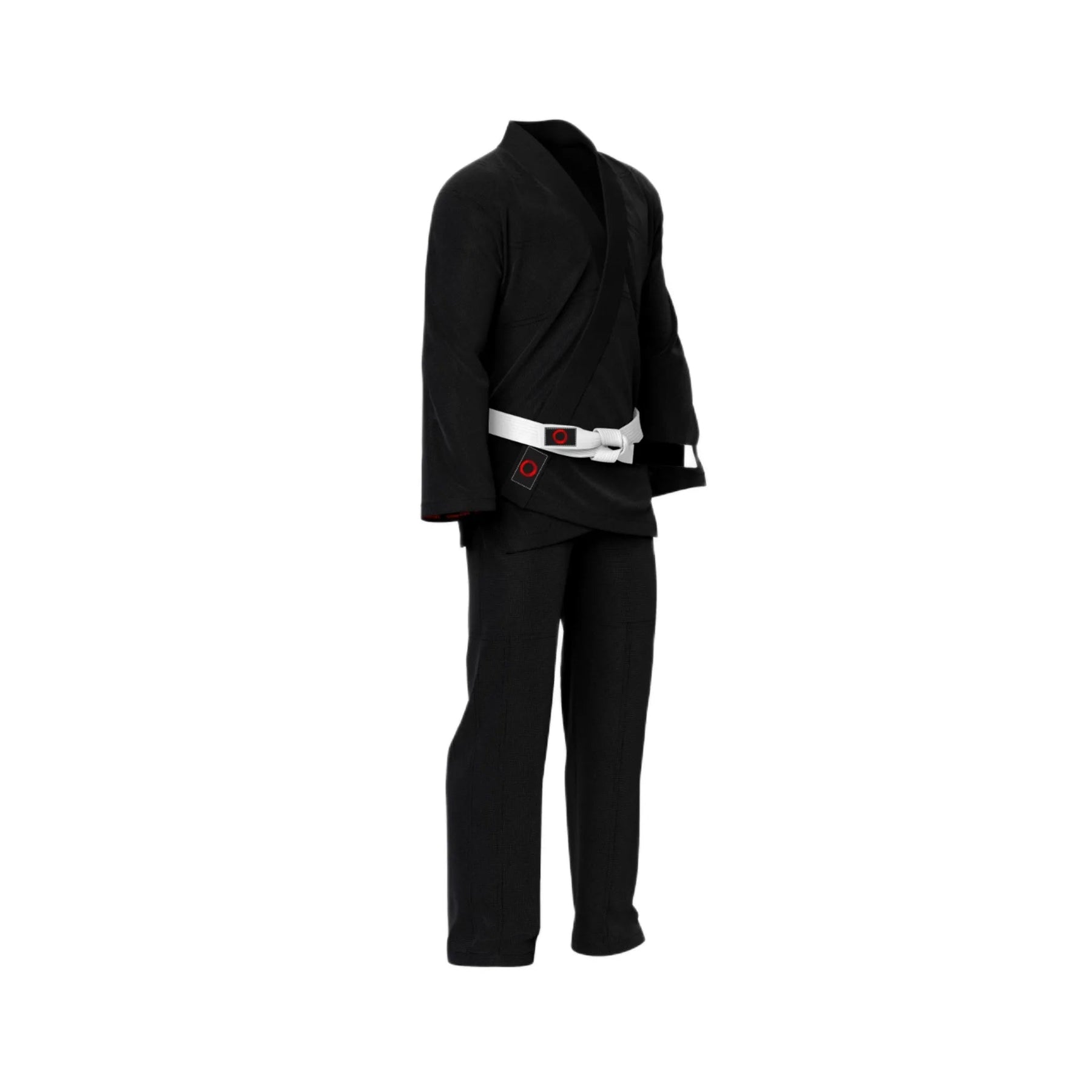 Plain Black Standard BJJ Gi | Combatra