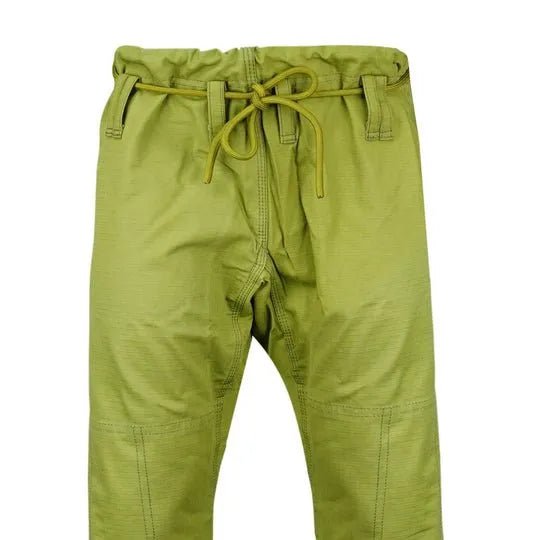 Plain Olive Brazilian Jiu Jitsu Gi Pants - Gi Pants Only | Combatra