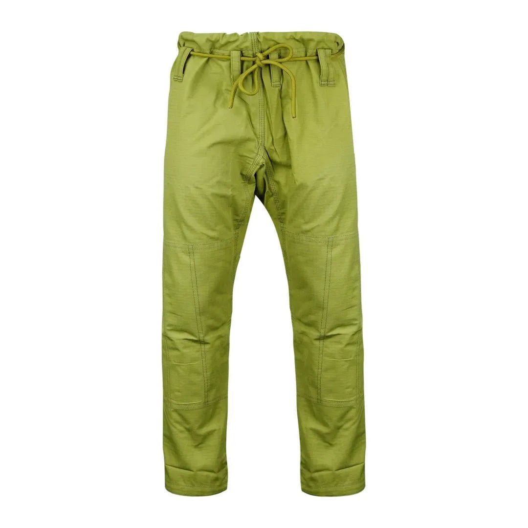 Plain Olive Brazilian Jiu Jitsu Gi Pants - Gi Pants Only | Combatra