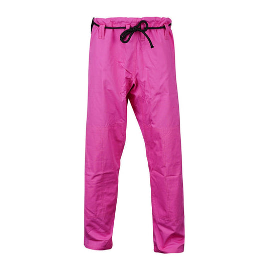 Plain Pink Brazilian Jiu Jitsu Gi Pants