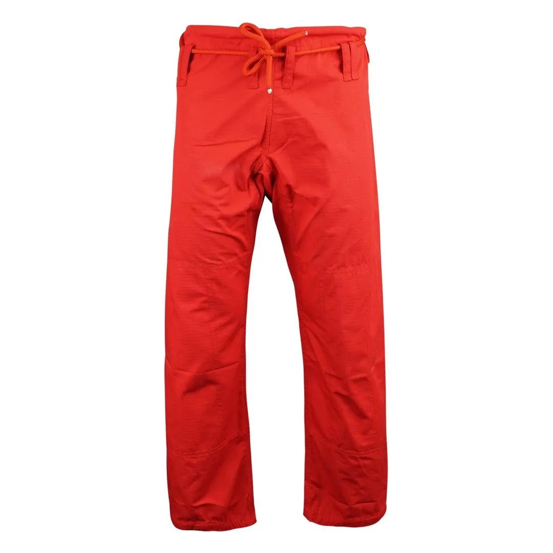 Plain Red Brazilian Jiu Jitsu Gi Pants - Gi Pants Only | Combatra