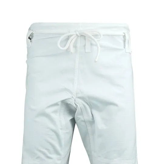 Plain White Brazilian Jiu Jitsu Gi Pants - Gi Pants Only | Combatra